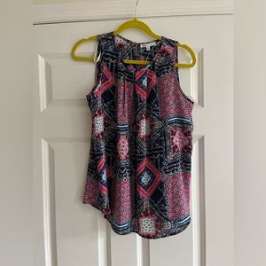 Patterned tank top